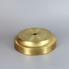4-1/2in. Seat Spun Cove Base Unfinished Brass
