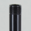 7in Long X 1/8ips (3/8in OD) Male Threaded Black Powder Coated Steel Pipe