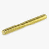1-1/2in Long X 8/32 Threaded Unfinished Brass Stud
