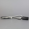 E-12 Base Black Phenolic Socket Insert with 22in Long Wire Leads