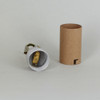 3in. E-26 Base Keyless Socket with 1/8ips. Hickey and Cardboard Insulator