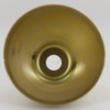 60mm (2-3/8in) Diameter Dome Cup - Unfinished Brass