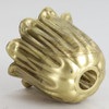 Pointed Leaf Husk Cup - Unfinished Brass