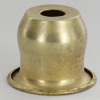 1-7/16in. Wide Spun Brass Bell Cup - Unfinished Brass