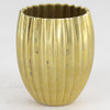 Ribbed Cup - Unfinished Brass