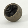 1/2in. Diameter Antique Brass Ball with 1/8ips. Female Tapped Blind Hole.