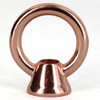 1/8ips - Female Threaded - Brass Colonial Loop with Wire Way - Polished Copper Finish
