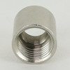 9/16in W x 5/8in H - 1/8ips. X 1/4ips. Female Threaded Nickel Plated Finish Straight Coupling
