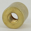 5/16-18 UNC X 1/8ips. Female Threaded Unfinished Brass Straight Coupling