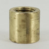 1/4ips. X 3/8ips. Thread Unfinished Brass Straight Coupling