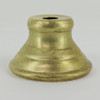 2-1/4in. Wide Spun Brass Bell Neck - Unfinished Brass
