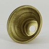 2-1/4in. Wide Spun Brass Bell Neck - Unfinished Brass