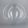 10in Diameter X 4in Diameter Hole Acrylic Neckless Ball - Clear