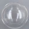 16in Diameter X 5-1/4in Diameter Hole Acrylic Neckless Ball - Clear