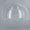 18in Diameter X 5-1/4in Diameter Hole Acrylic Neckless Ball - Clear