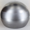 400mm. Unfinished Steel Open Ball Shade with 1/8ips Hole and 2-1/2in. Opening