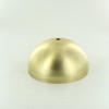 150mm. Unfinished Brass Dome Shade with 1/8ips. Slip Through Hole