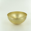 150mm. Unfinished Brass Dome Shade with 1/8ips. Slip Through Hole