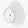 10in. Off White Stretch Shantung Lamp Shade