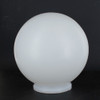 6in. X 3-1/4in. Necked Roto-Molded Polyethylene Globe