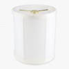 6in. Off White Drum Stretch Shantung Lamp Shade