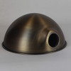 6-1/2in. Antique Brass Finish Parabolic Shade with Uno Socket Thread