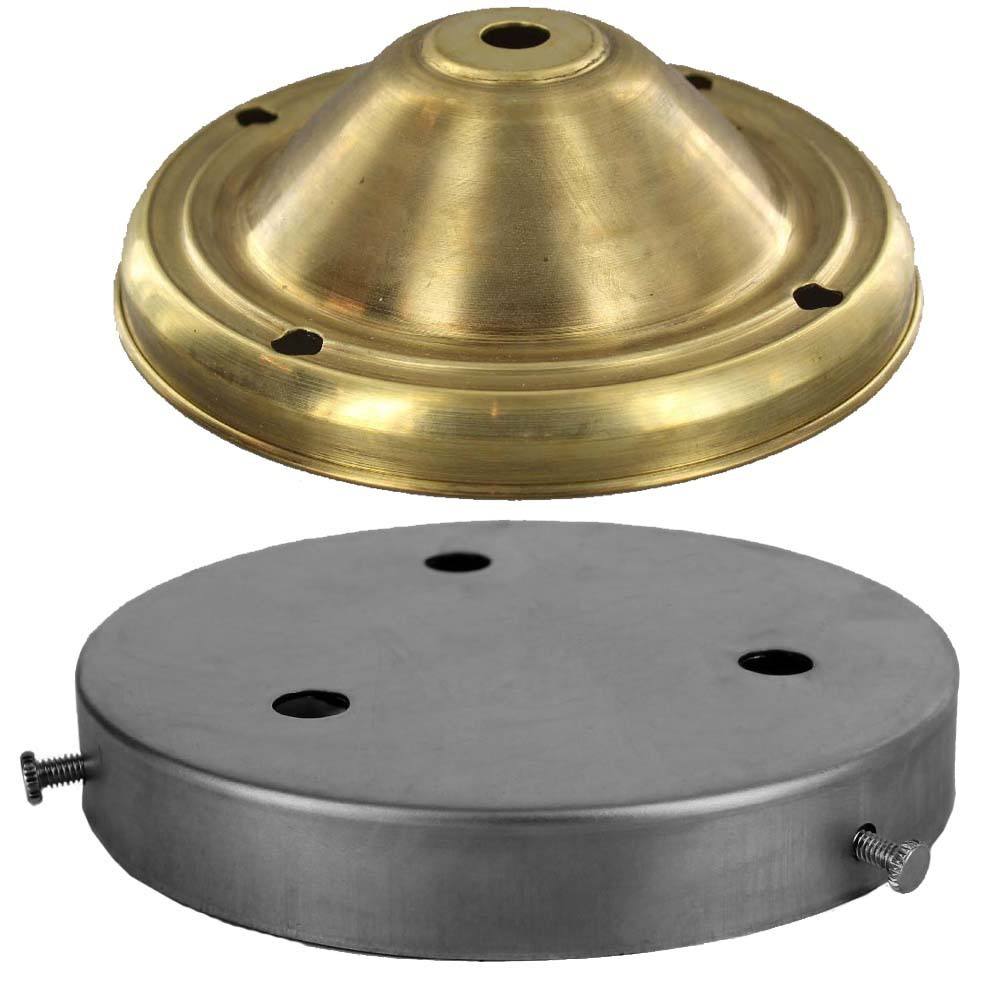 Chandelier and Fixture Canopies Grand Brass Lamp Parts, LLC.