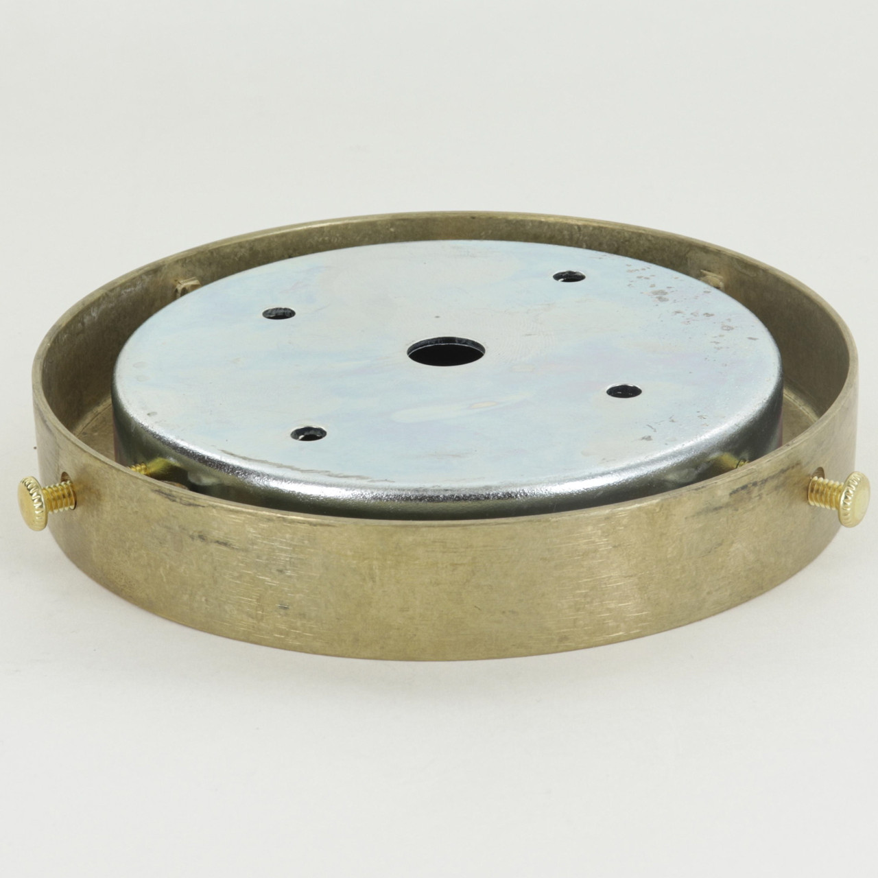 Cast Brass Lamp Back Plates Grand Brass Lamp Parts, LLC.