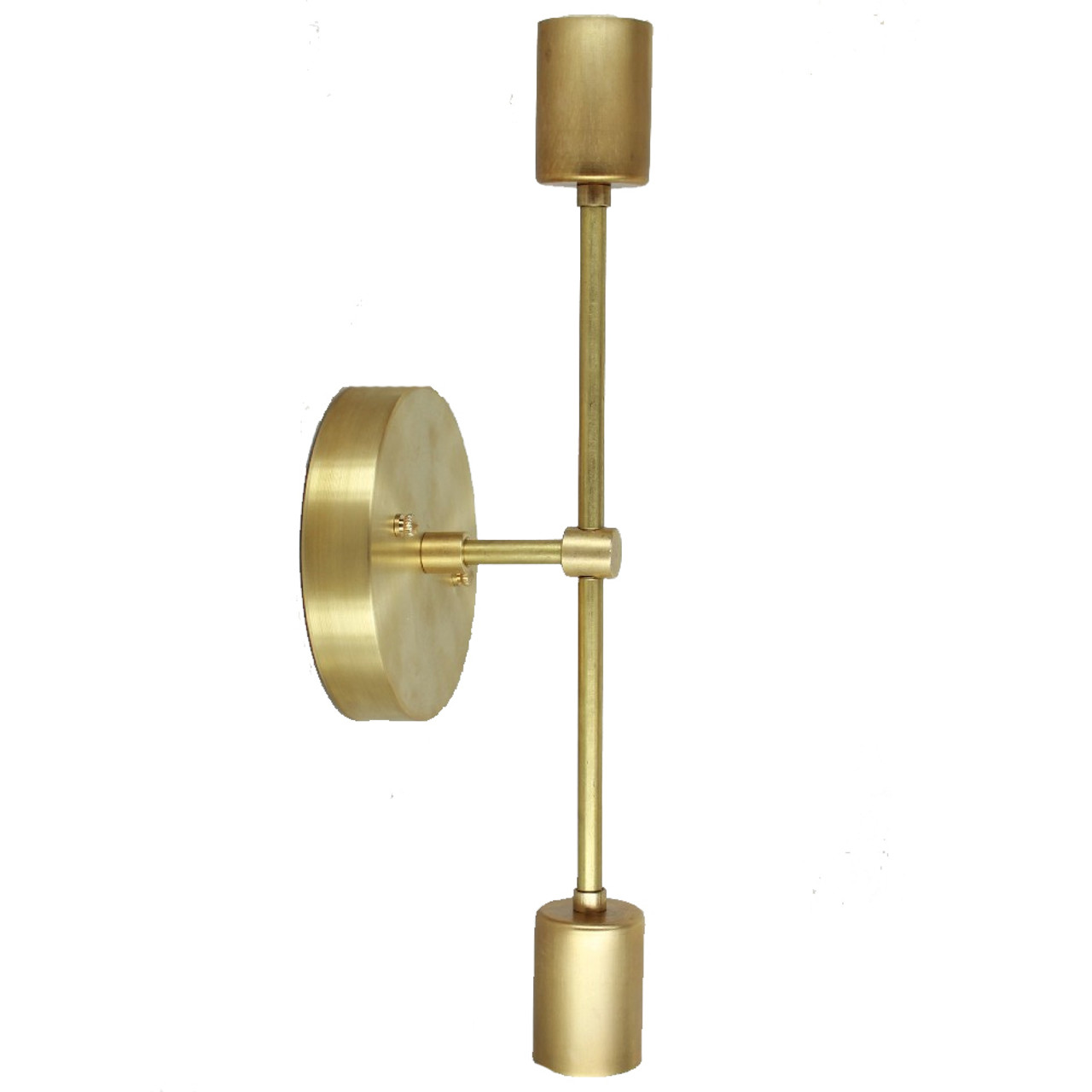 Details about   4 inch Chrome or Brass Fitter w Pull Chain Ceiling Sconce Fixture Base Flush 