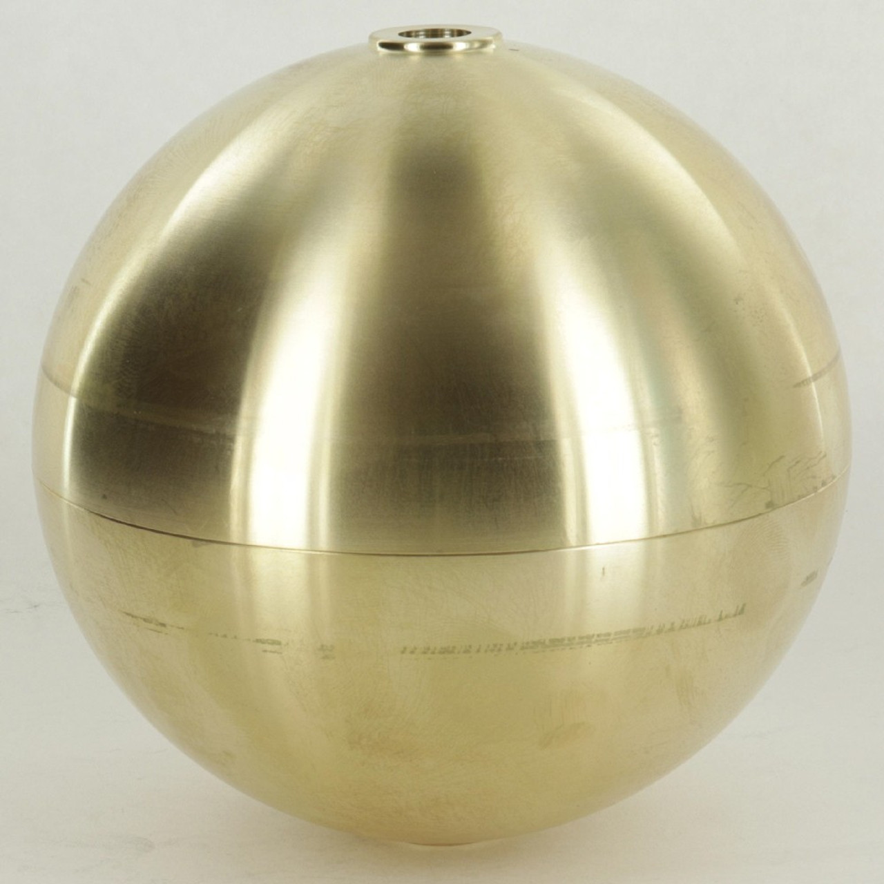 120mm. Diameter Ball - 2 Piece - 1/8ips. Slip - Unf. Brass