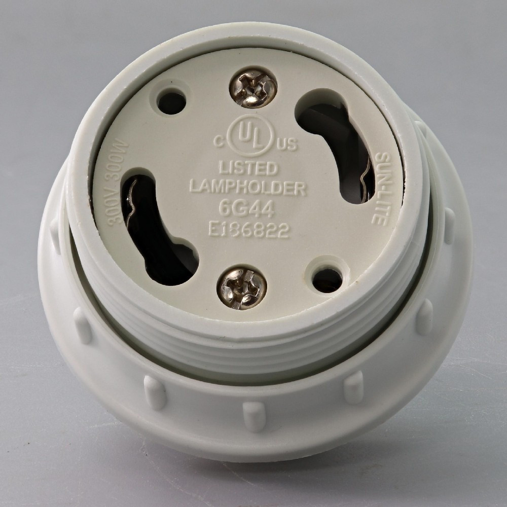 GU24 CFL Lamp Threaded Body and Ring Socket with 1/2in Height Hickey