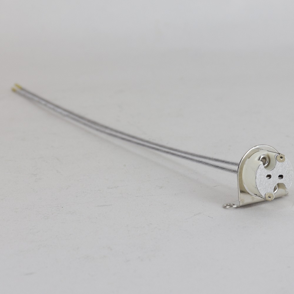 LGB アイボリー タンクトップ GZ4 GX5.3 (GU5.3) G6.35 GY6.35Bulb Base Lamp Socket With 90 Degree
