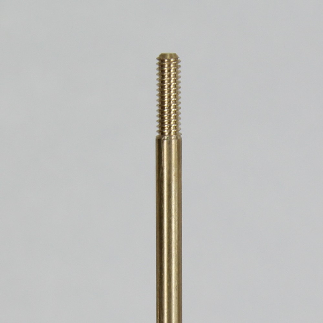 3 in. Long - 8/32 Threaded Brass Rod with 1/2in Long Thread on Both Ends.
