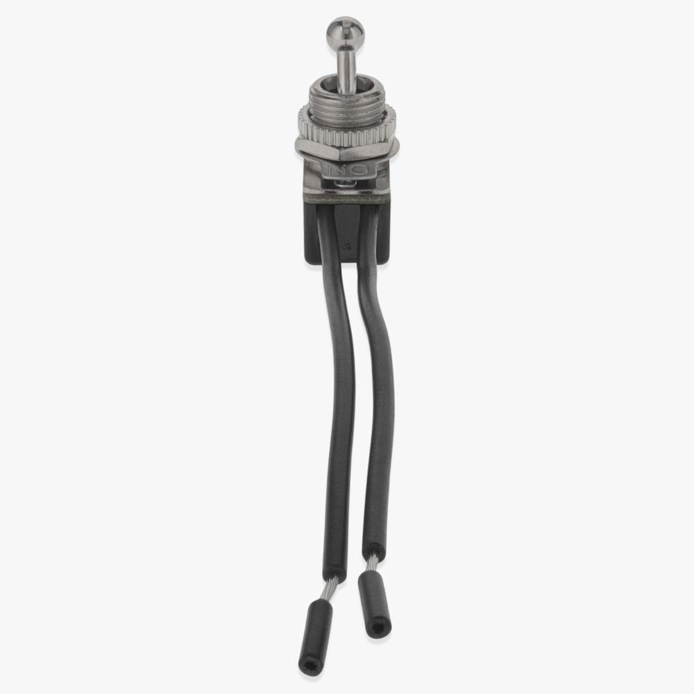 Fixture - Toggle - On-Off - Ball Knob Switch with 18/1 AWM Wire