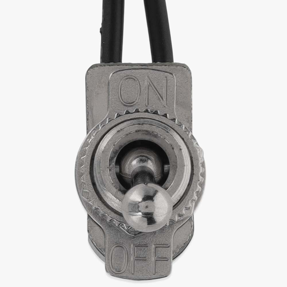 Fixture - Toggle - On-Off - Ball Knob Switch with 18/1 AWM Wire Fixture - Toggle - On-Off - Ball Knob Switch with 18/1 AWM Wire