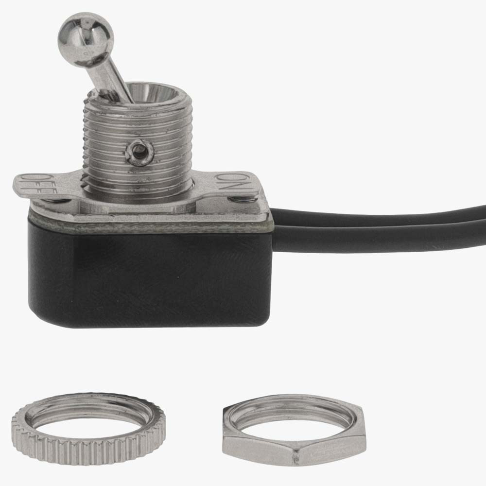 小物 on off Fixture - Toggle - On-Off - Ball Knob Switch with 18/1 AWM Wire