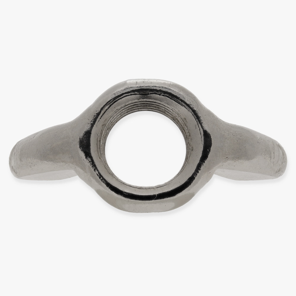 1/8ips - Wing Nut - Polished Nickel Finish