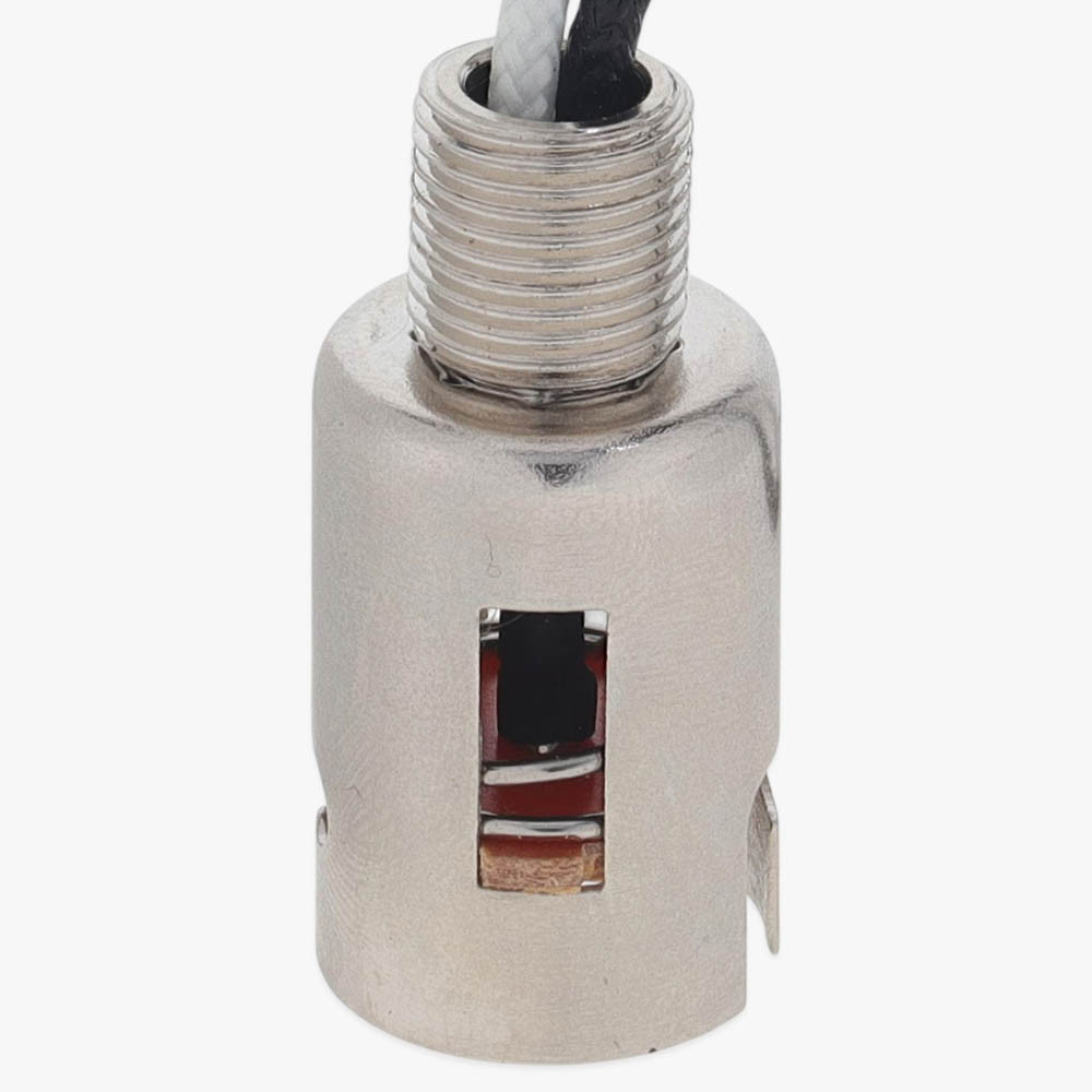 1/8ips. BA15S Bayonet Single Contact Lamp Socket with 9in. Leads