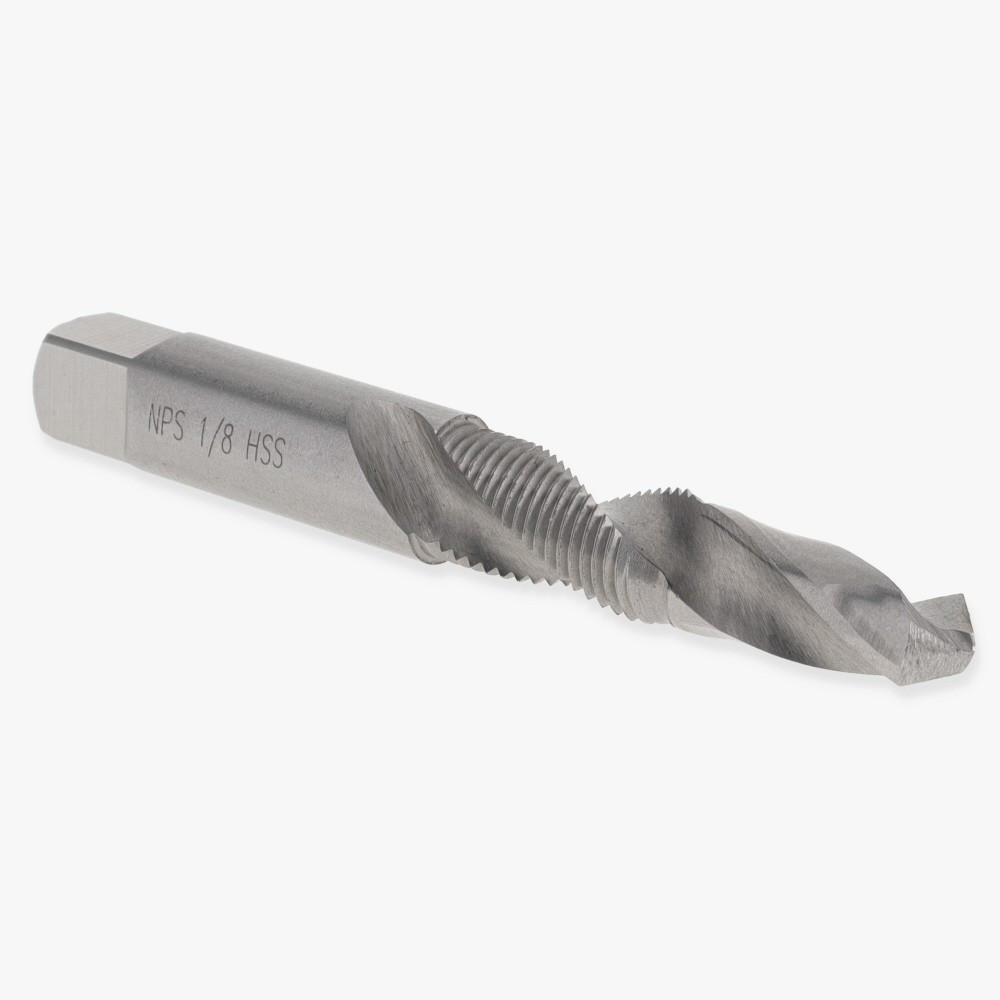 1/8-27 NPS (ips) Combination Drill Tap