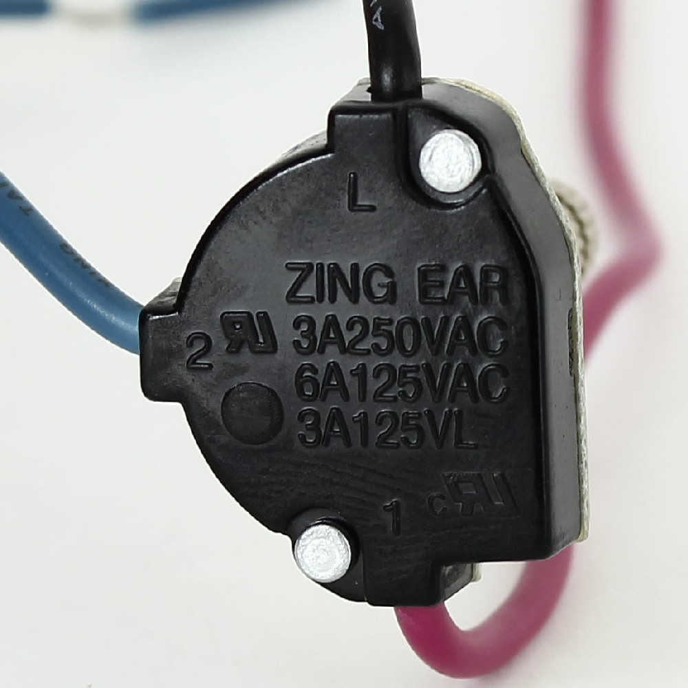 5/8in Shank Two-circuit Four-position 3-Way Rotary Switch - Brass