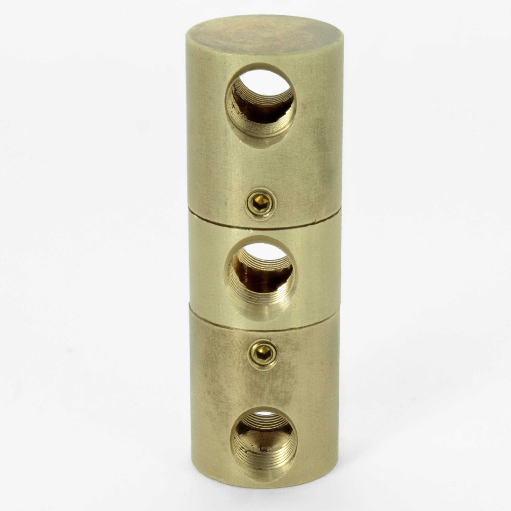 Rotating Swivel 1/8ips - 7/8in Diameter Double Rotating Swivel with (2) 1/8ips Through ...