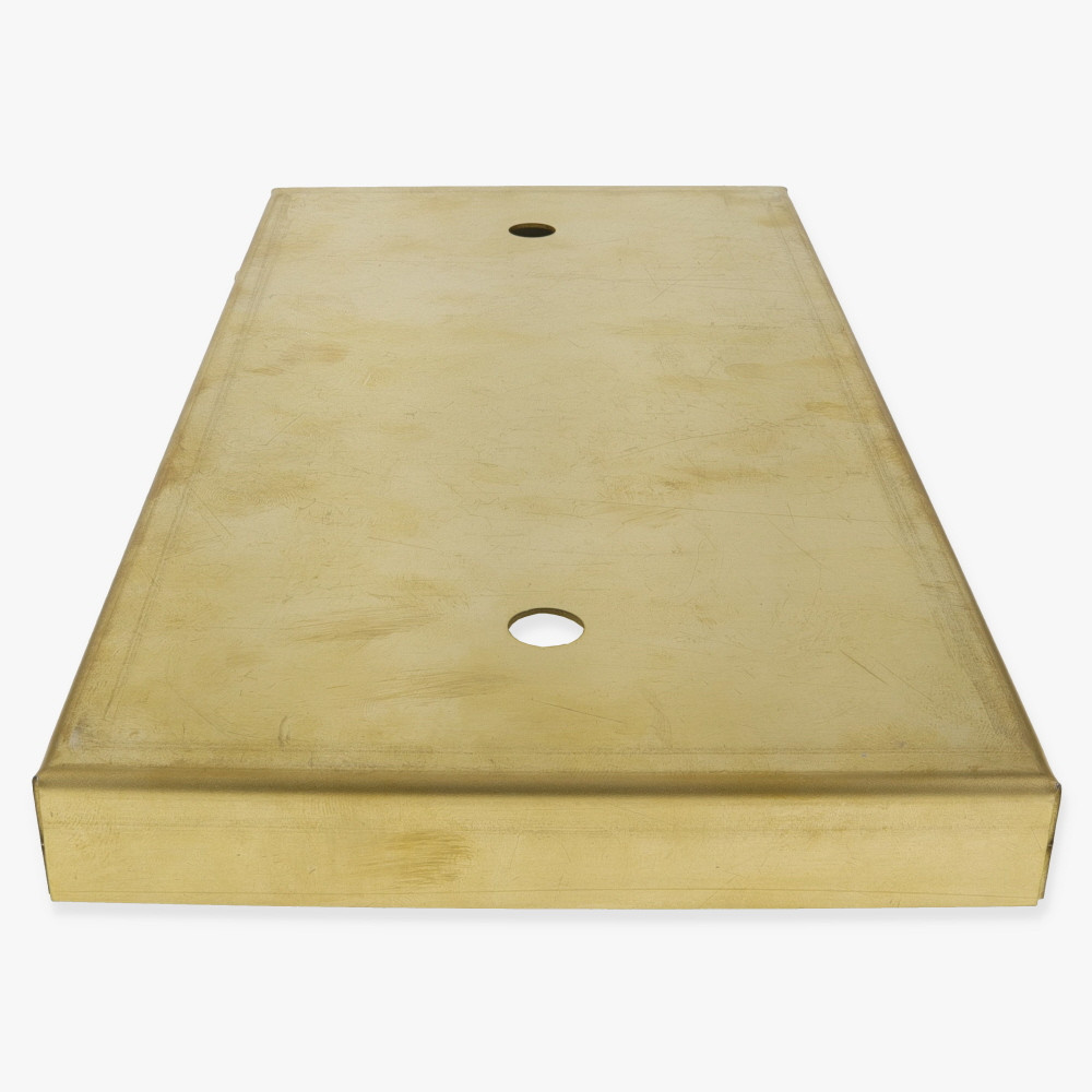 10in X 5in Rectangle Screwless Face Mount Canopy/ Backplate with 2