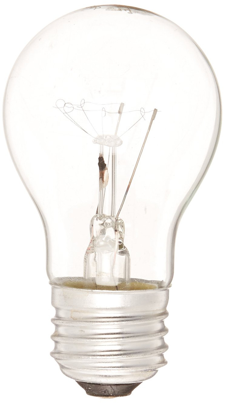25W Clear E-26 Base A-15 Appliance Bulb