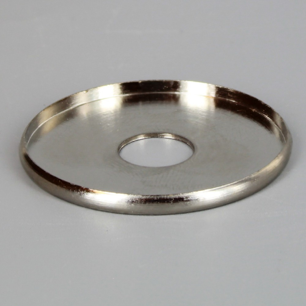 7/8in. x 1/8ips slip Polished Nickel Finish Turned Brass Check Ring