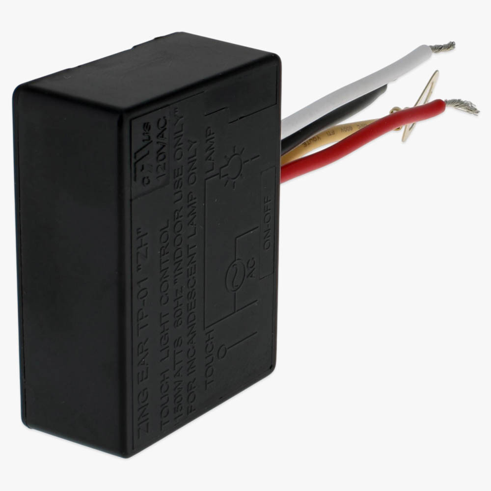 On-Off Touch Light Control Rated Maximum 150W 60HZ Indoor Use Only