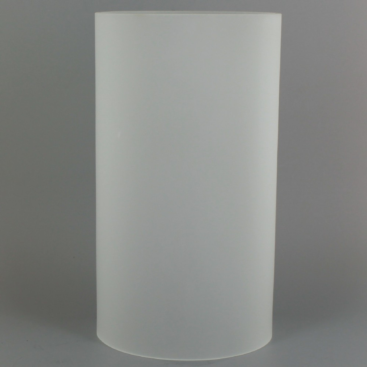 frosted glass cylinder table lamp