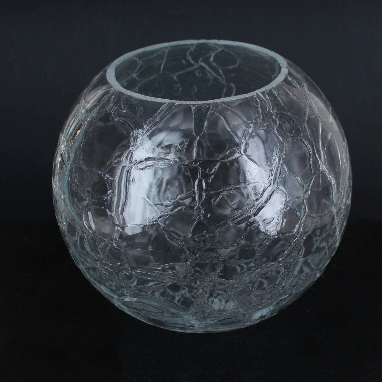 replacement crackle glass globe