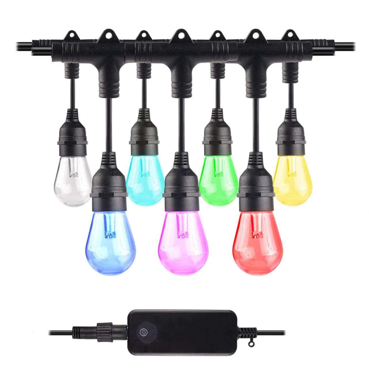 Bulbrite Solana Smart String Light Kit