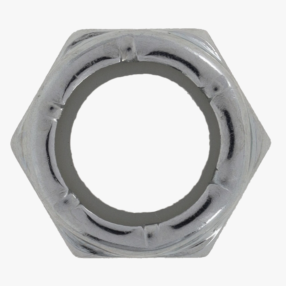 1/8ips - 11/16in Diameter x 5/16in H - Nyloc Locking Hex Nut