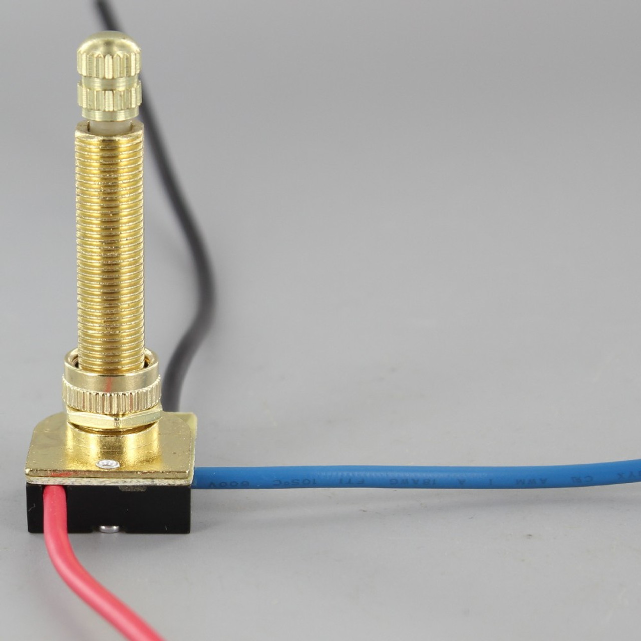 1-1/2in Shank Two-circuit Four-position 3-Way Rotary Switch